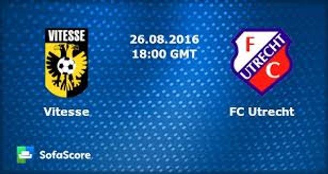 Vitesse Arnhem 1-1 FC Utrecht - All Goals & Highlights HD - 26.08.2016