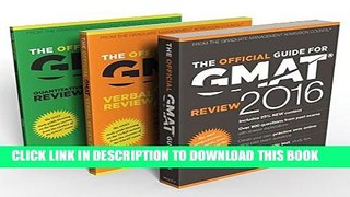 New Book GMAT 2016 Official Guide Bundle