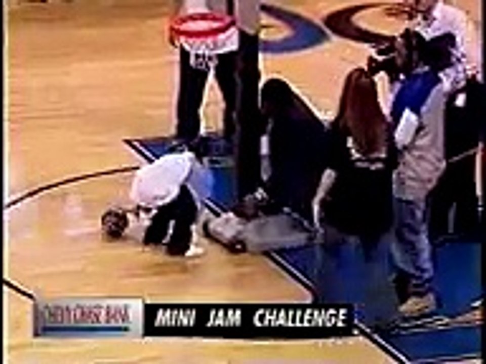 Funny Kids Best Dunk Contest at Washington Wizards Game