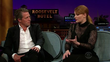 Bryce Dallas Howard & Hugh Grant tell paranormal activity on The Late Late Show with James Corden