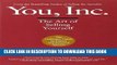 Collection Book You, Inc.: The Art of Selling Yourself