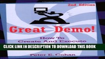 New Book Great Demo!: How To Create And Execute Stunning Software Demonstrations