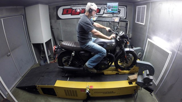 2016 Triumph Bonneville T120 Dyno Test