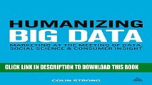 Collection Book Humanizing Big Data: Marketing at the Meeting of Data, Social Science and Consumer