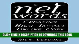 New Book Net Words: Creating High-Impact Online Copy