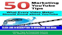 Collection Book What Every Video Maker Should Know about YouTube: 50 Marketing YouTube Tips