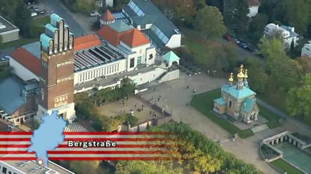 Tourismus in Hessen - Bergstraße