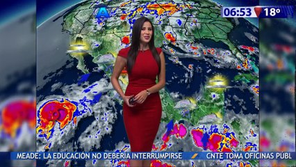 Susana Almeida Pronostico del Tiempo 26 de Agosto de 2016