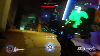 INTENSE GAME PLAYING ANA! - Overwatch 'Ana' Gameplay (Overwatch Multiplayer Gameplay)_10