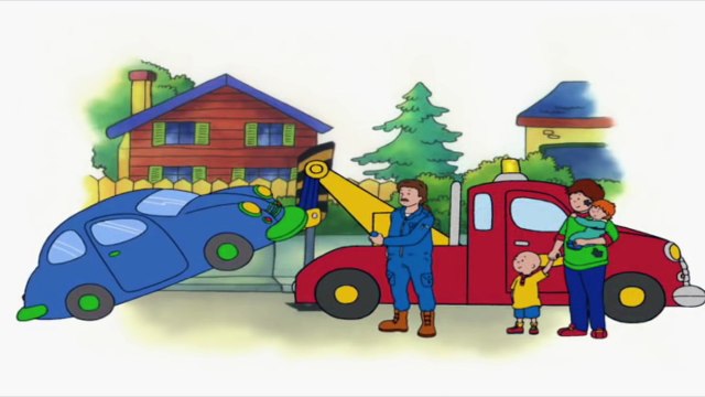 Caillou en FRANÇAIS: La Voiture Tombe En Panne | conte pour enfant