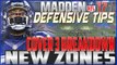 Madden NFL 17 Defensive Tips: Cover 3 | NEW ZONES BREAKDOWN!