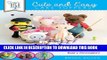 New Book Sugar High Presents.... Cute   Easy Cake Toppers: Cute and Lovable Cake Topper Characters