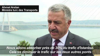 Turquie: un troisième pont spectaculaire sur le Bosphore