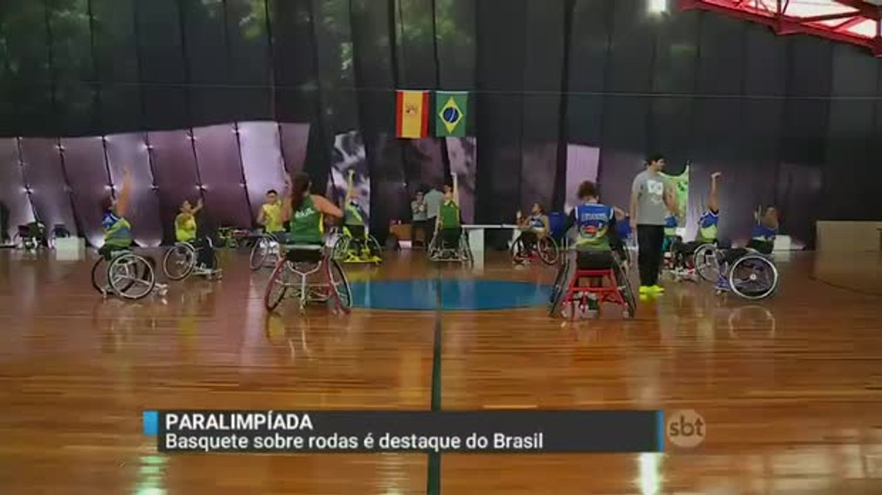 Basquete sobre rodas promete medalhas para o Brasil na Paralimpíada