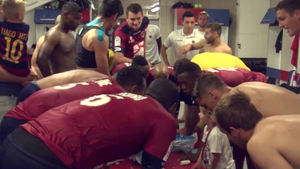 Clermont - AC Ajaccio: l'ambiance du vestiaire