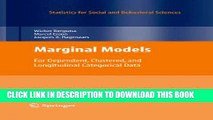 [PDF] Marginal Models: For Dependent, Clustered, and Longitudinal Categorical Data (Statistics for