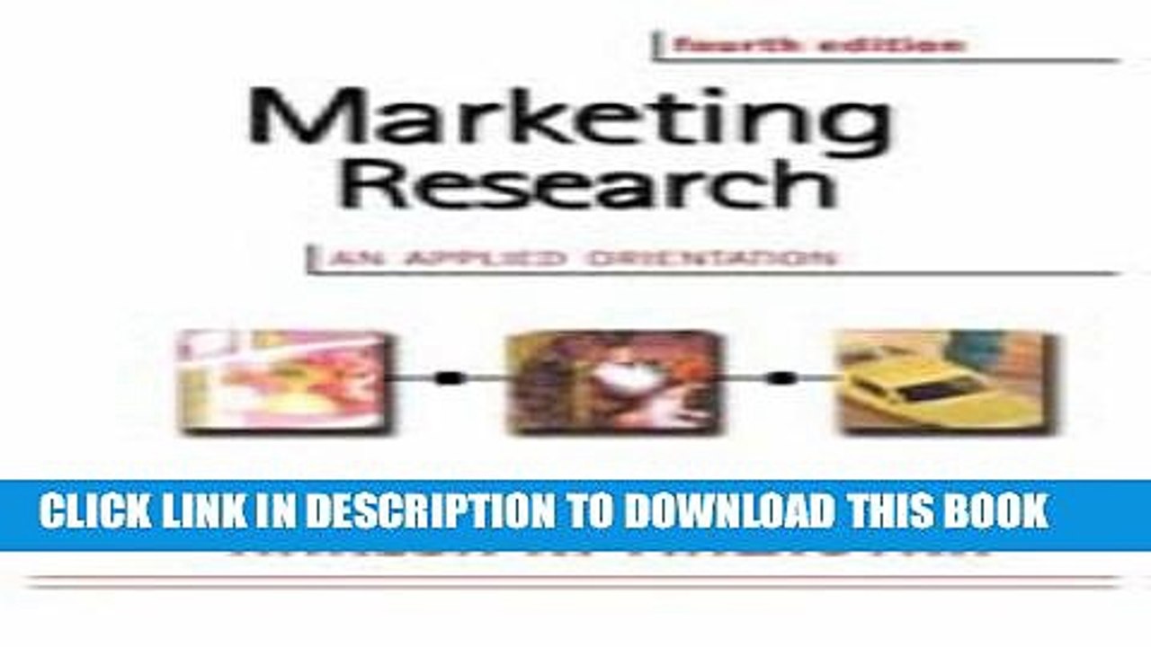 [PDF] Marketing Research: An Applied Orientation with SPSS (4th Edition) Popular Online