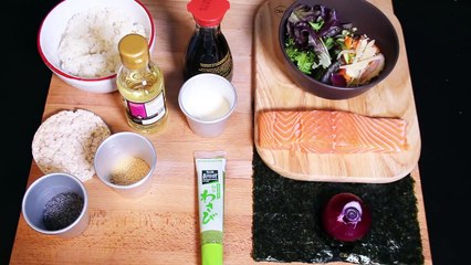 Recette du Sushi Burger !