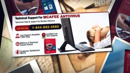 Mcafee Support Number - Call 844-892-4680