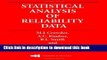 Read Statistical Analysis of Reliability Data (Chapman   Hall/CRC Texts in Statistical Science)