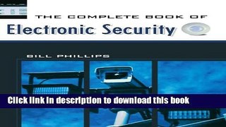 Read The Complete Book of Electronic Security  Ebook Free