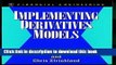 Read Implementing Derivative Models  PDF Free
