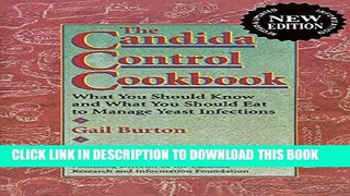 New Book Candida Control Cookbook