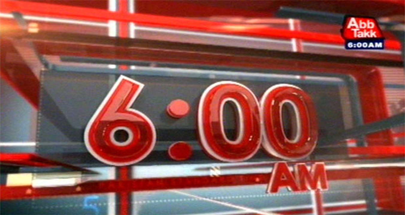 AbbTakk Headlines – 06 AM – 27 August 2016