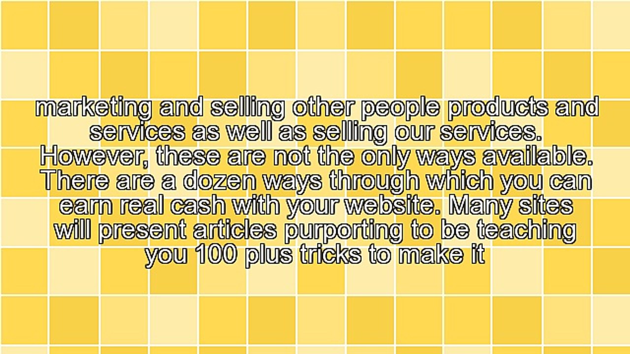 Proven Ways Make Money Through Your Website