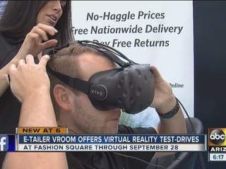 Cool! Vroom offering virtual reality test-drives in Phoenix
