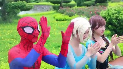 Download Video: #SpiderMan VS HULK Battle w- Elsa, Anna, Deadpool, Thor vs Joker, Maleficent Prank! Superhero Funny.