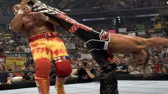 WWE Hulk Hogan vs Shawn Michaels 720p HD