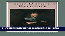 [PDF] John Donne s Poetry (Norton Critical Editions) Full Online
