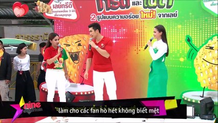 [vietsub] Nadech Yaya hạnh phúc khi là idol lĩnh vực thời trang 04.08.16