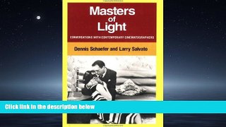 Popular Book Masters of Light: Conversations with Contemporary Cinematographers