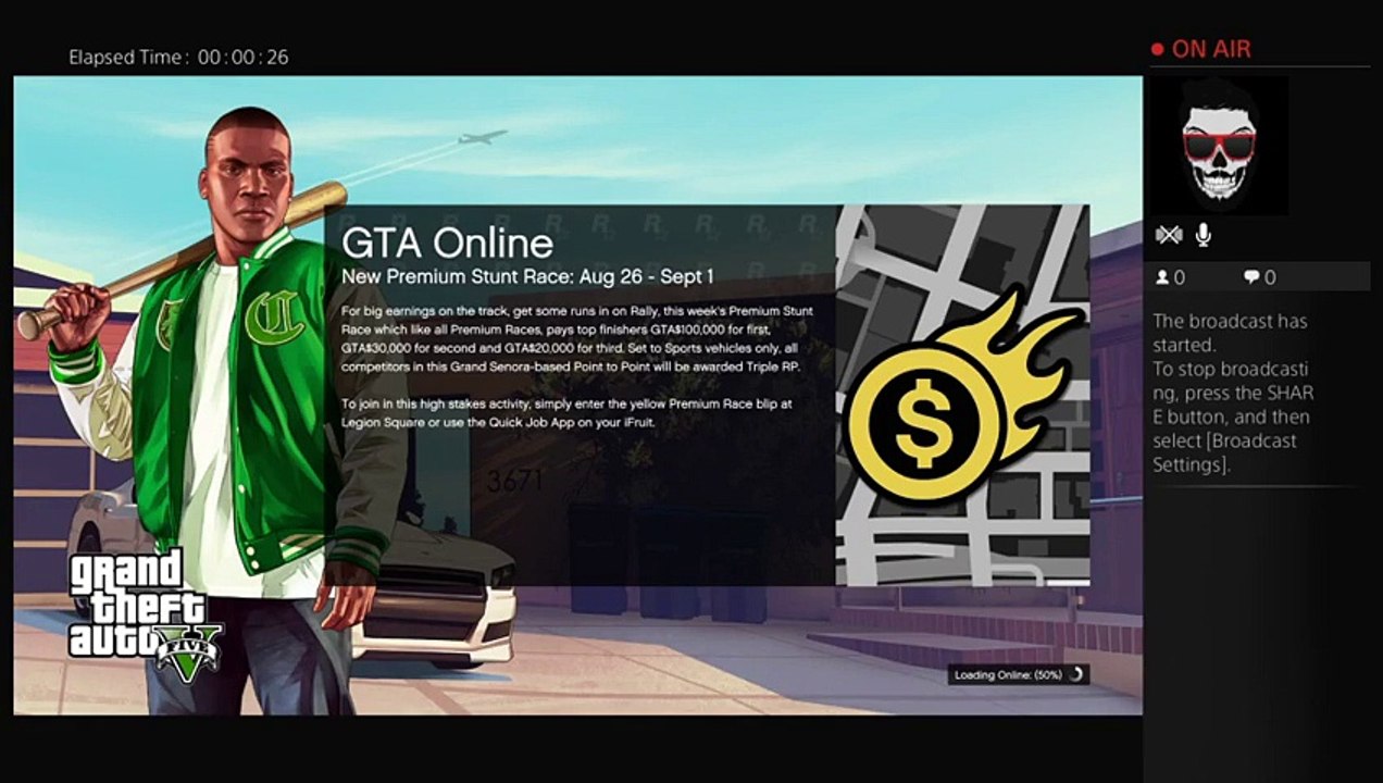 BILLY101's Live PS4 Broadcast