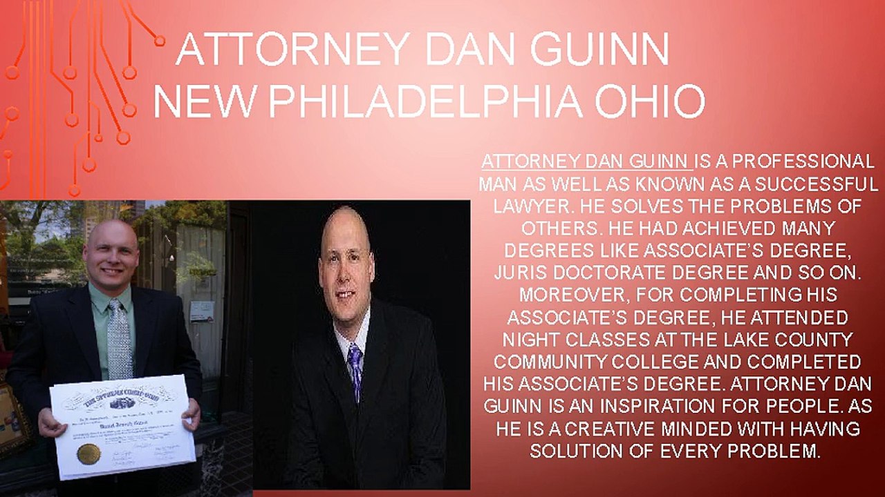 Attorney Dan Guinn New Philadelphia Ohio