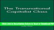 [Get] The Transnational Capitalist Class Free Online