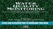 New Book Water Quality Monitoring: A practical guide to the design and implementation of