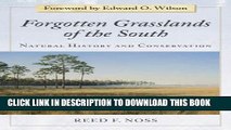 New Book Forgotten Grasslands of the South: Natural History and Conservation