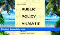 Big Deals  Public Policy Analysis: A Political Economy Approach  Best Seller Books Most Wanted