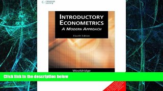 Big Deals  Introductory Econometrics a Modern Approach  Free Full Read Best Seller