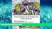 Popular Book Floral Scapes and Tangled Art: Coloring Book (Brenda Shaver Designs)