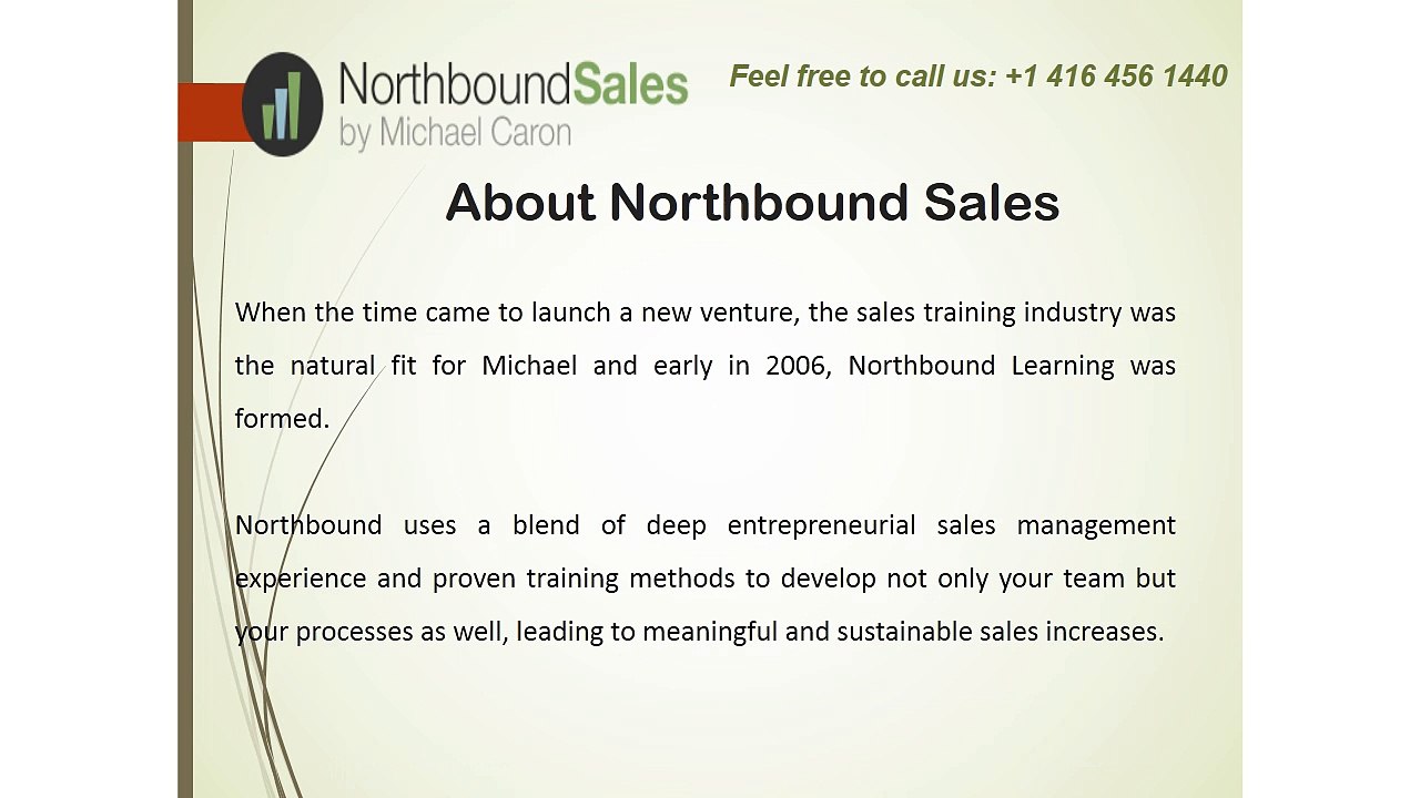 Northbound Sales : Effective Sales Team Development Programs