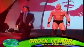 FULL MATCH - Brock Lesnar vs The Rock - WWE SummerSlam 2002