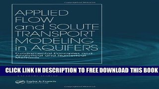 [PDF] Applied Flow and Solute Transport Modeling in Aquifers: Fundamental Principles and