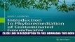 [PDF] Introduction to Phytoremediation of Contaminated Groundwater: Historical Foundation,
