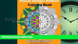Online eBook Adult Coloring Book : Flower Designs Pattern Coloring Book: Paisley Mandalas Coloring