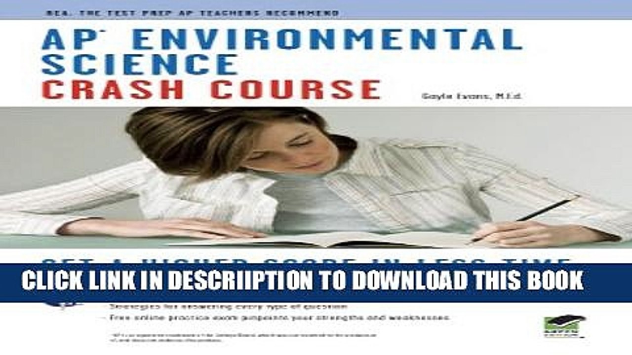 [PDF] APÂ® Environmental Science Crash Course Book + Online (Advanced Placement (AP) Crash Course)