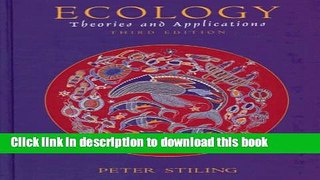 Read Ecology: Theories and Applications  Ebook Free